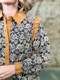 Melony Boho Floral Dress