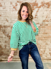Mallory Stripe Casual Top