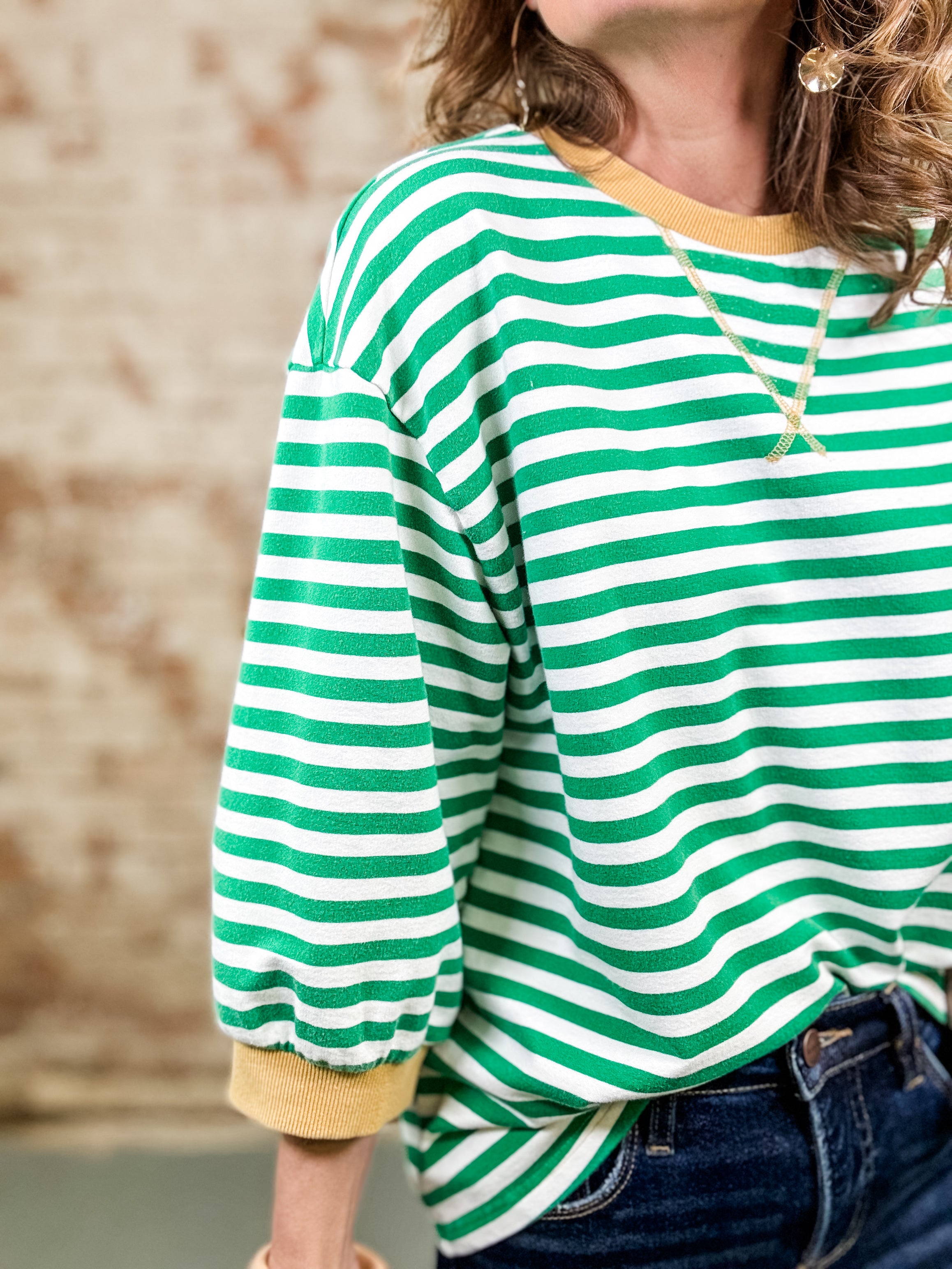 Mallory Stripe Casual Top