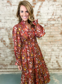 Poly Tiered Dress