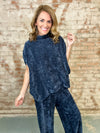 Jena Knit Poncho Set