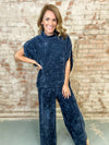 Jena Knit Poncho Set