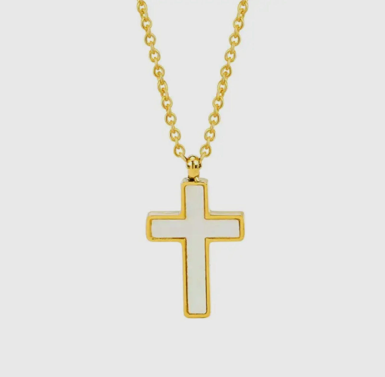 Angelique Cross Necklace