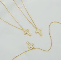 Angelique Cross Necklace