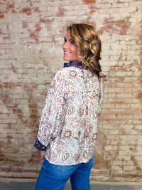 Embry Printed Top
