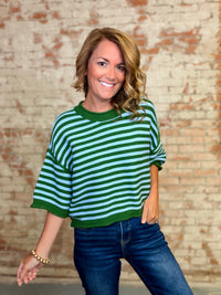 Benton Stripe Sweater Top
