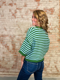 Benton Stripe Sweater Top