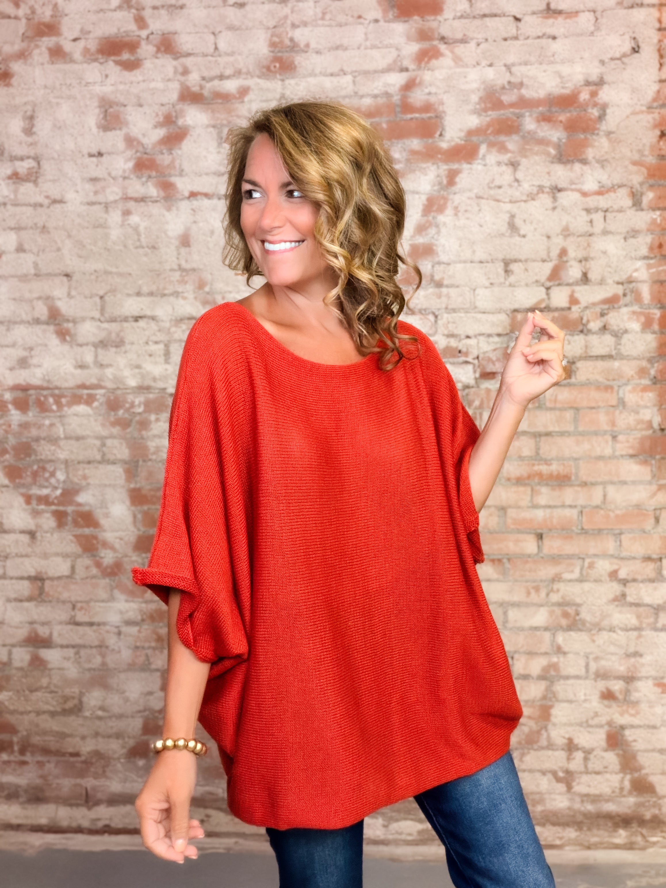 Sandie Boat Neck Sweater Top