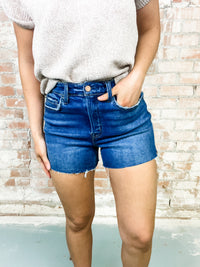 Haywood High Rise Side Slit Shorts - FINAL SALE