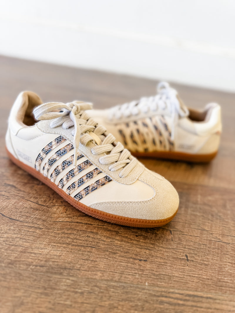 Shu Shop Stevie Beige Leopard Sneaker