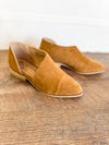 Carter Camel Side Cutout Flats - FINAL SALE