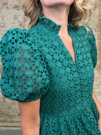 Araceli Eyelet Top