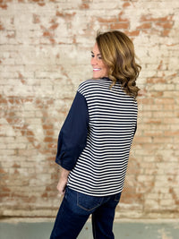 Makayla Stripe Casual Top