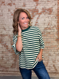 Dalary Texture Stripe Top