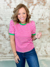 Faryn Stripe Top