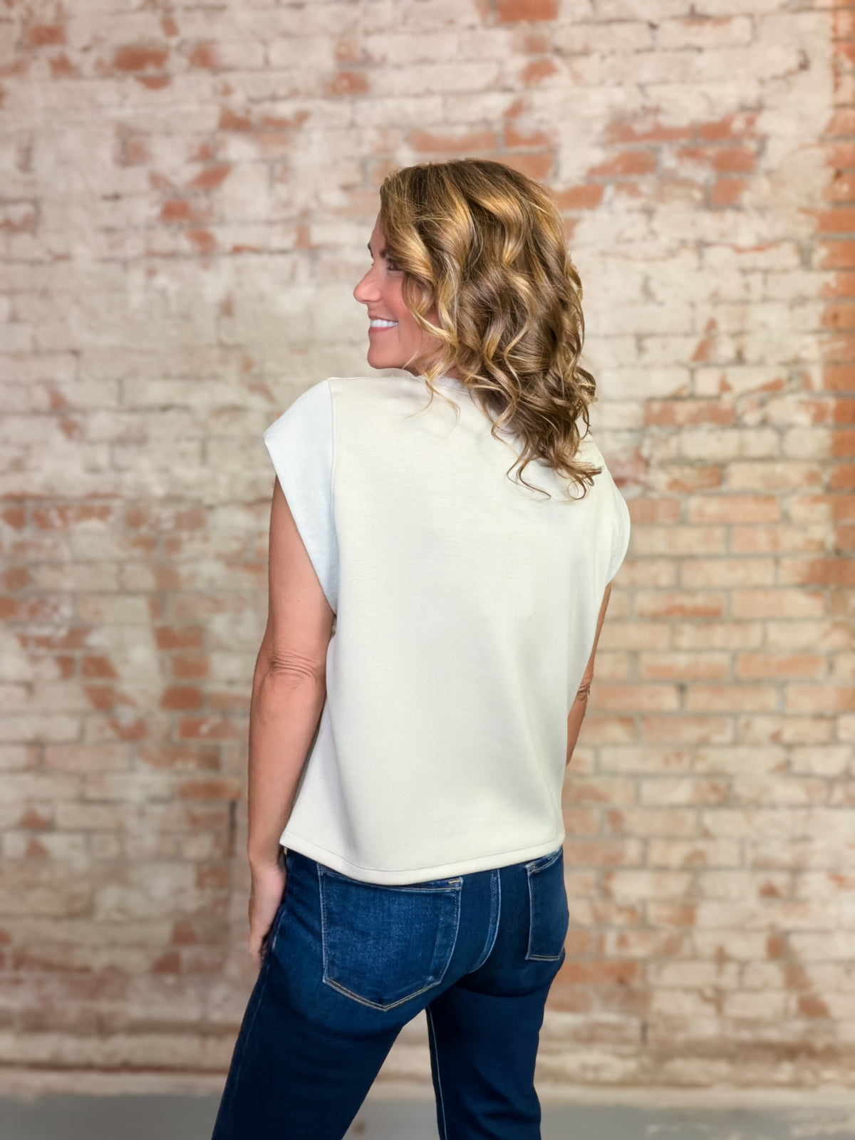 Teena Solid Top