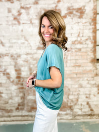 Trixie Dolman Sleeve Top - FINAL SALE