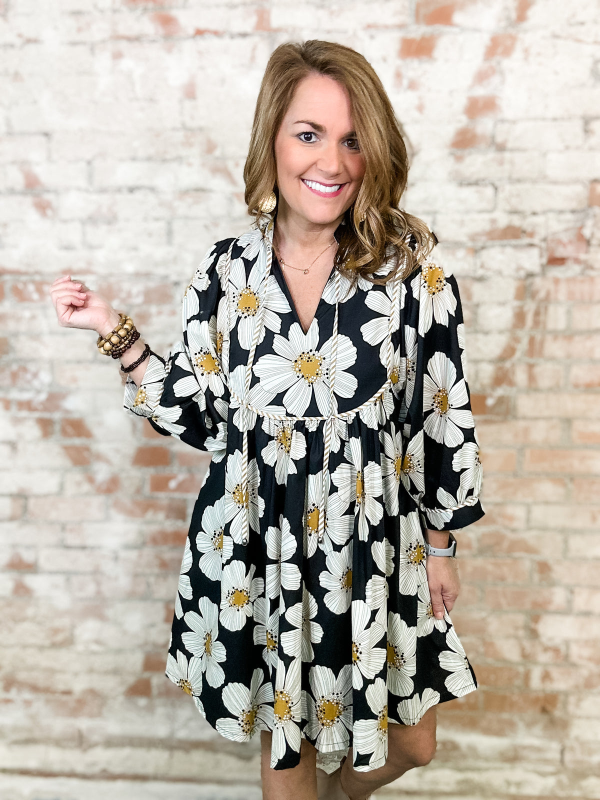 Kaitlyn Floral Print Dress