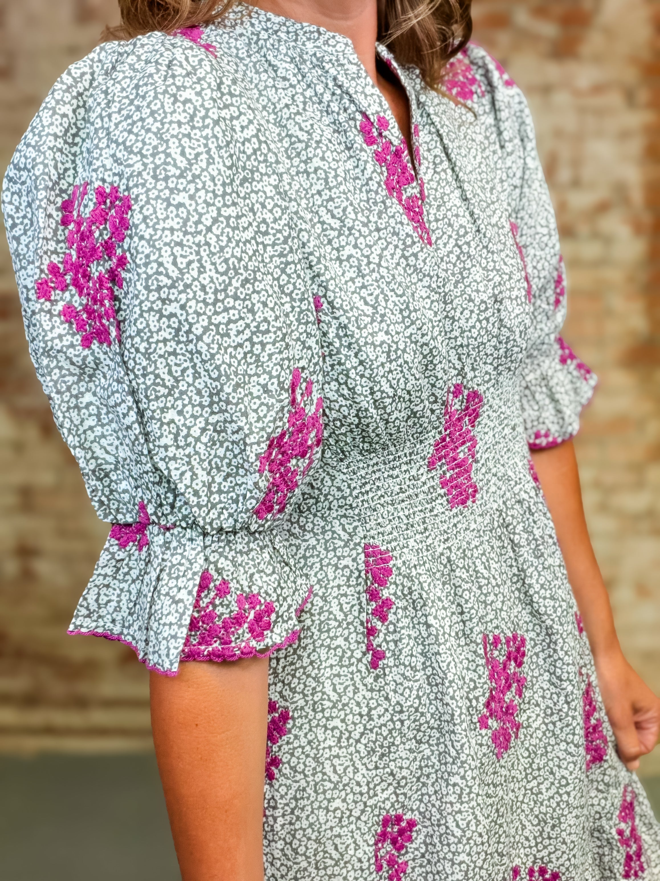 Uncle Frank Anayah Embroidery Dress