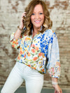 Debbie Floral Top