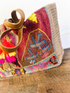 Curren Stitched Tapestry Tote