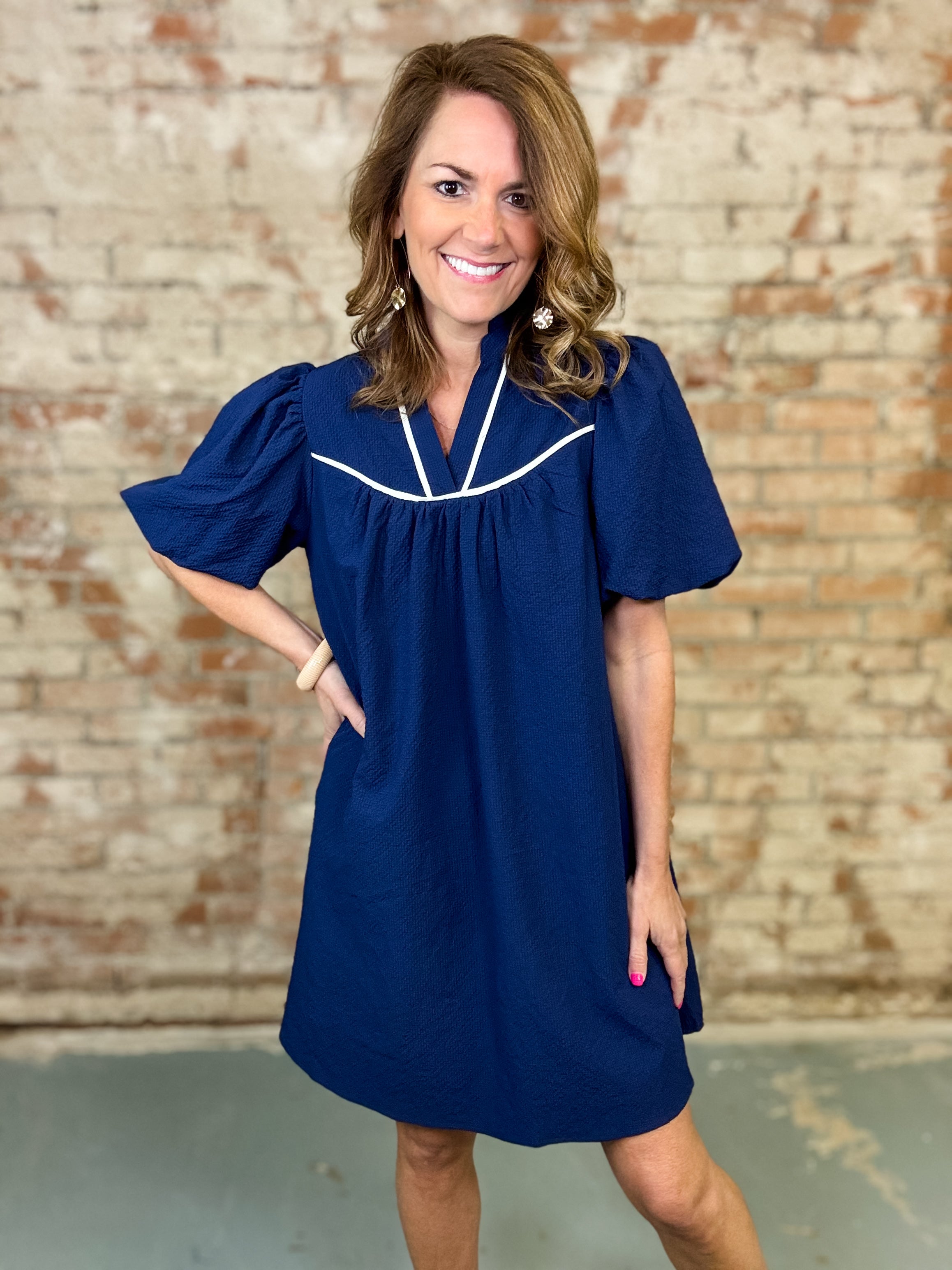 Ofelia Puff Sleeve Dress