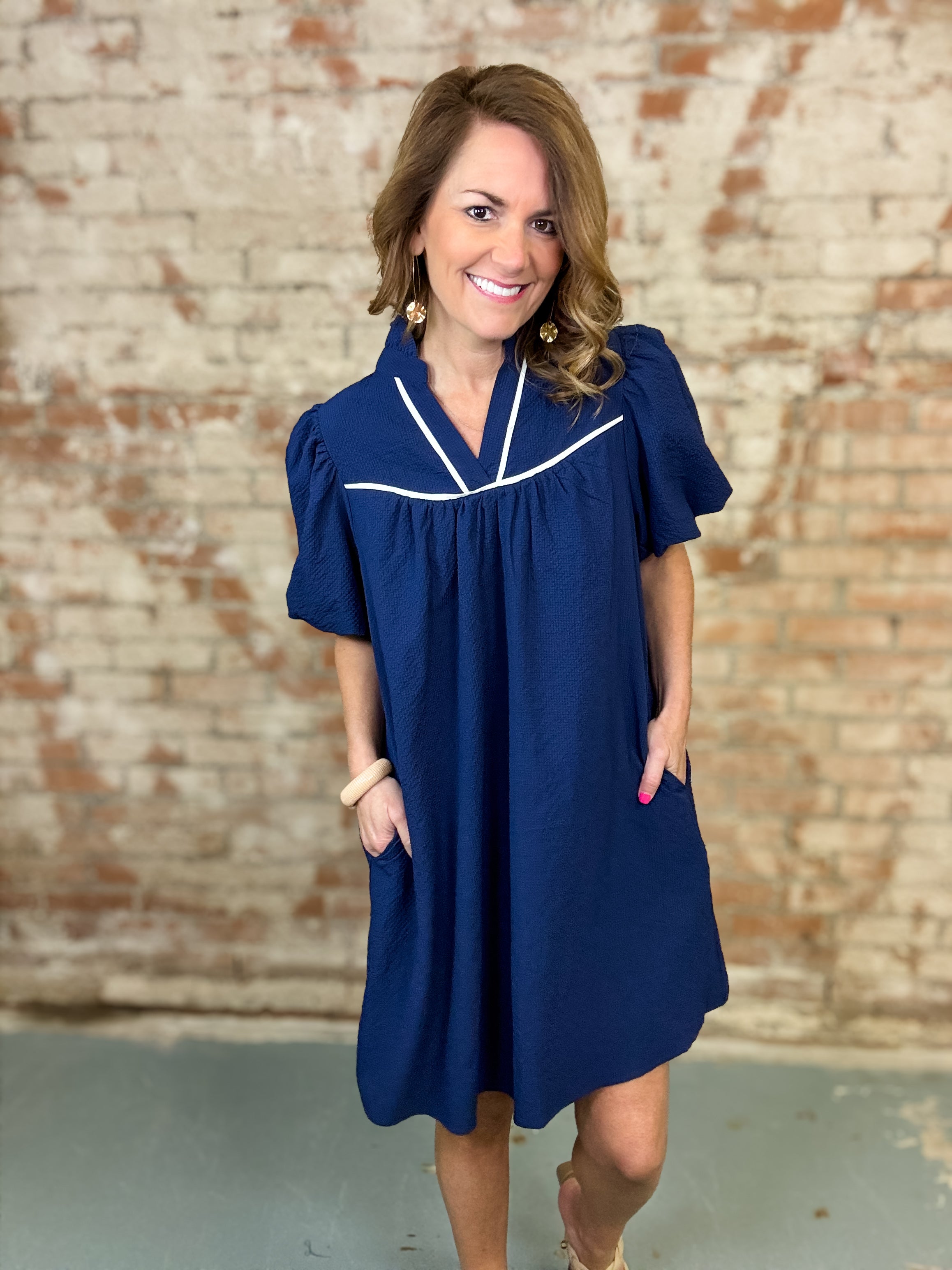 Ofelia Puff Sleeve Dress