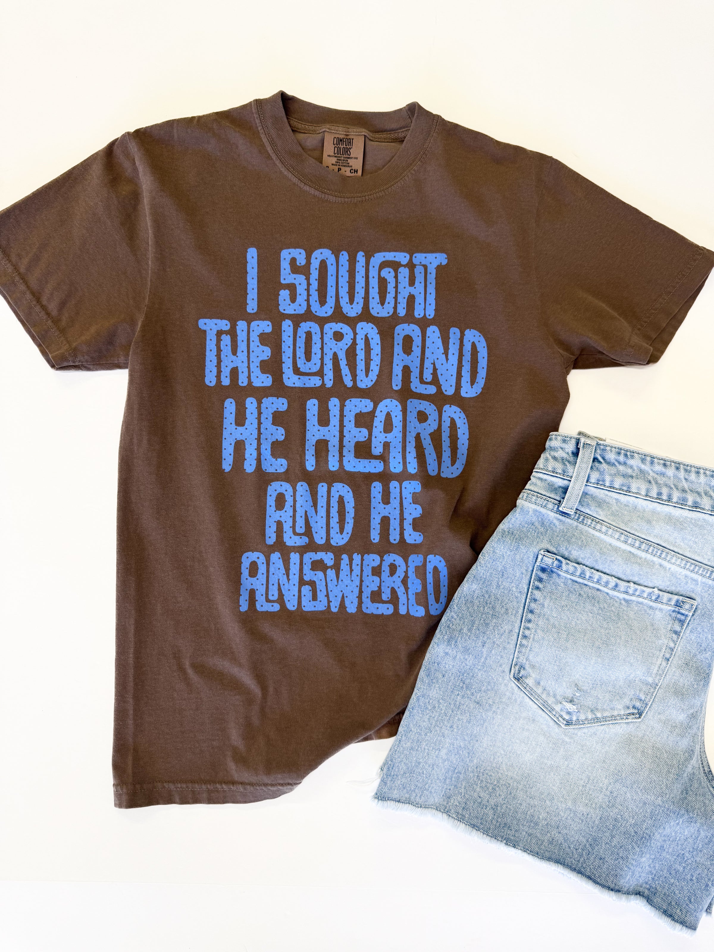 I Sought the Lord Tee