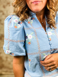 Jordan Puff Sleeve Top