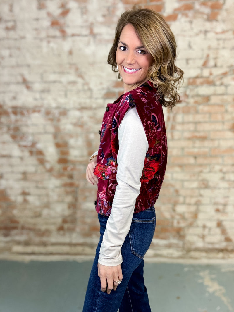 Ivy Jane Velveteen Vest