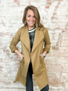 Ramona Camel Textured Coat - FINAL SALE