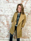 Ramona Camel Textured Coat - FINAL SALE