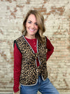 Raya Leopard Print Vest