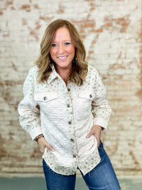 Ellise Oversized Floral Shacket