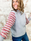 THML Colleen Mixed Knit Sweater