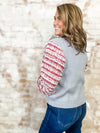 THML Colleen Mixed Knit Sweater