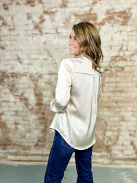 Yvette Satin Top