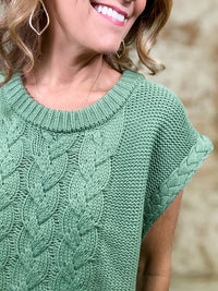 Thalyn Cable Knit Top