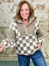 Jasmin Checkered Pullover
