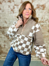 Jasmin Checkered Pullover