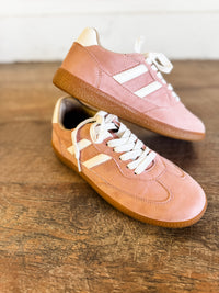 Shu Shop Renee Pink Suede Sneakers