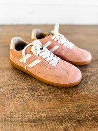 Shu Shop Renee Pink Suede Sneakers