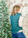 Charlotte Sherpa Lined Quilted Vest