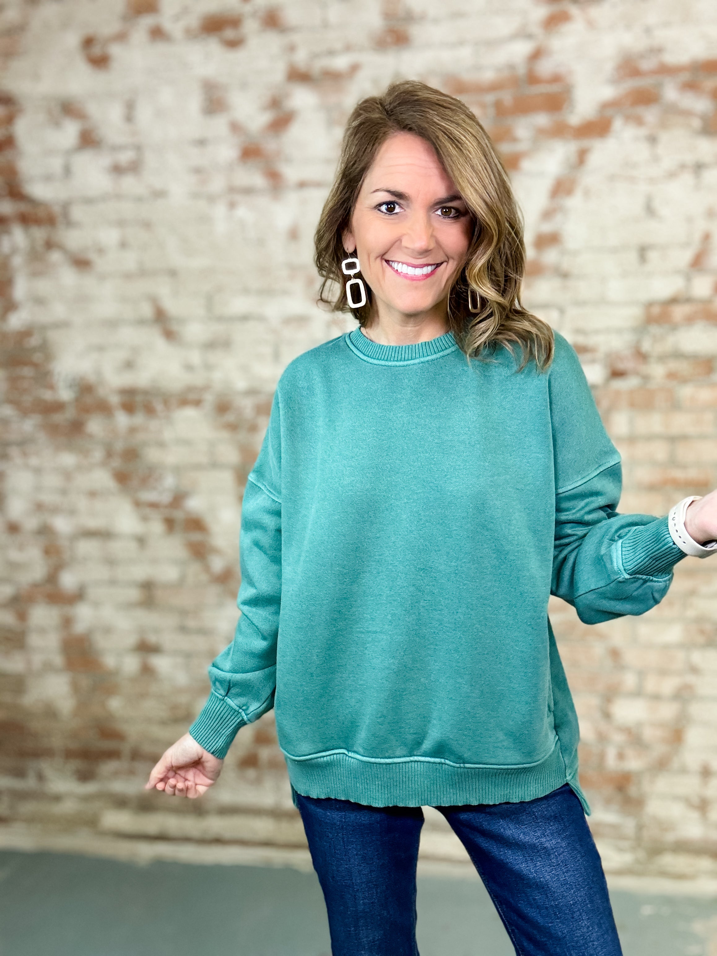 Griselda Fleece Pullover