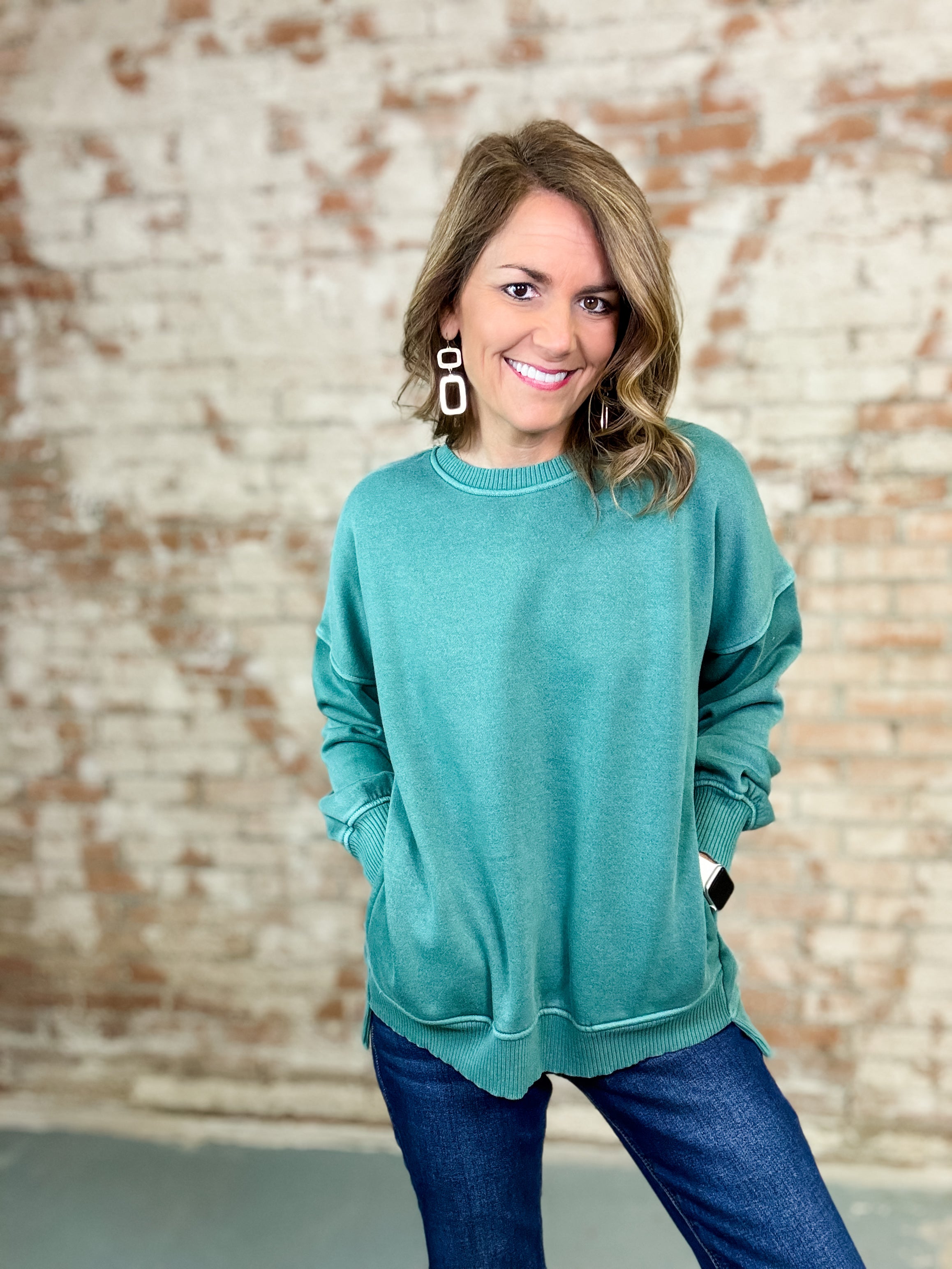 Griselda Fleece Pullover