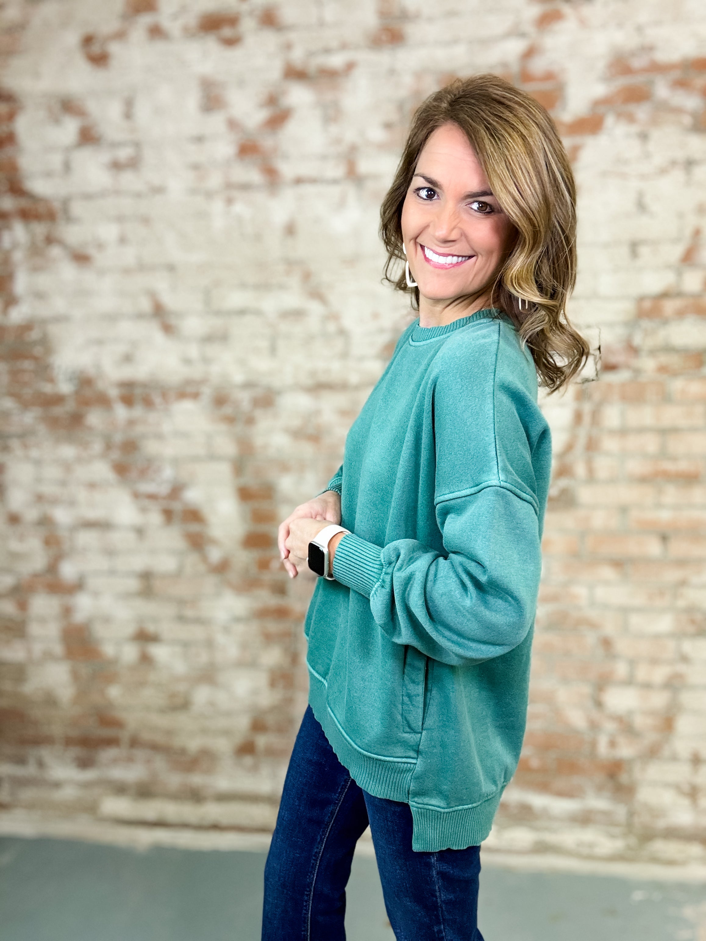 Griselda Fleece Pullover