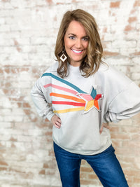 Harmoni Shooting Star Patch Terry Pullover