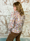 Arden Paisley Print Top