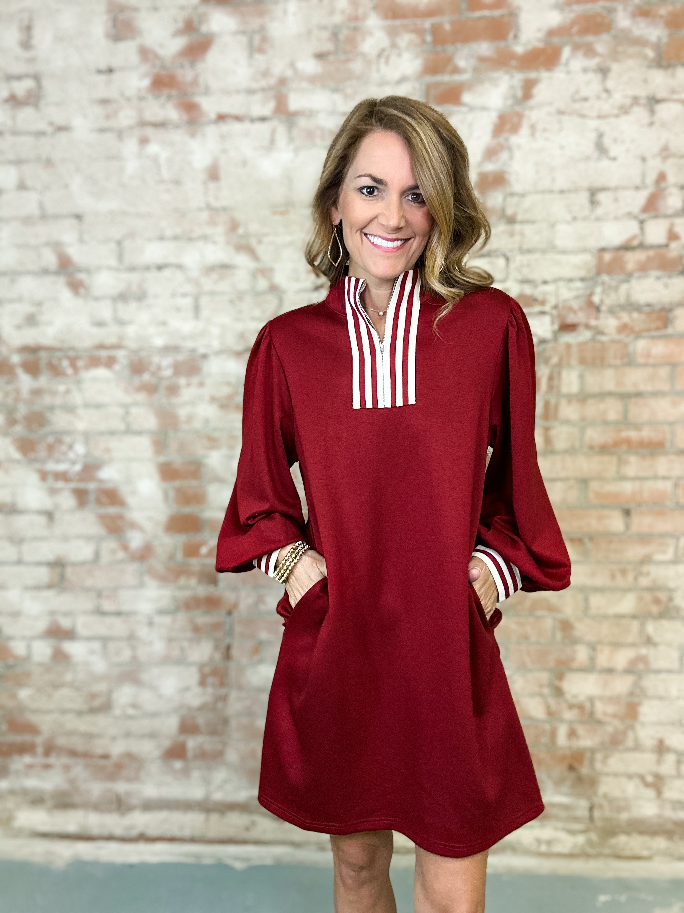 Daya Front Zip Dress