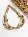 Ellis Slub Multistrand Necklace